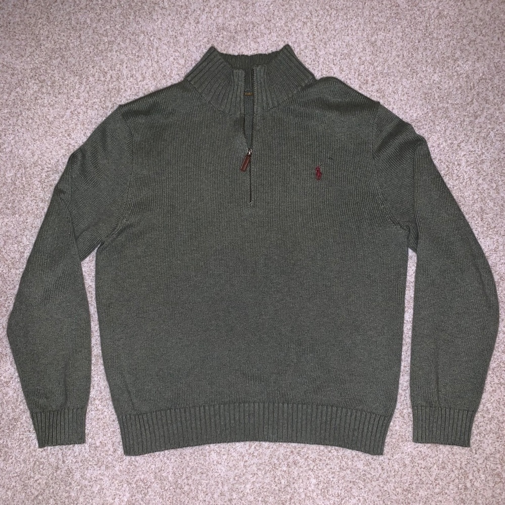 Men’s Polo Ralph Lauren Quarter Zip Sweater